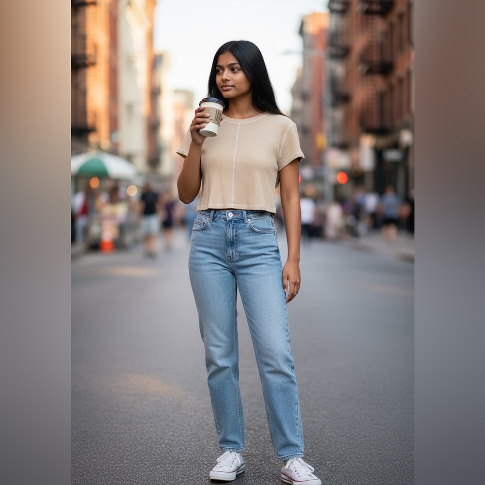 (LOVE CHARM) crop top